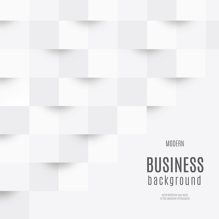 Free Vector white business background