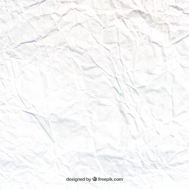 White crumpled sheet texture 