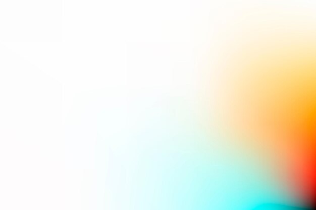 White faded gradient background vector with orange border