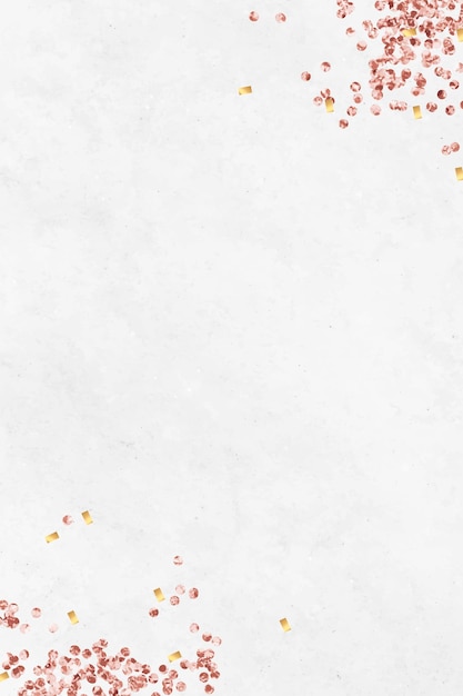 White festive background template