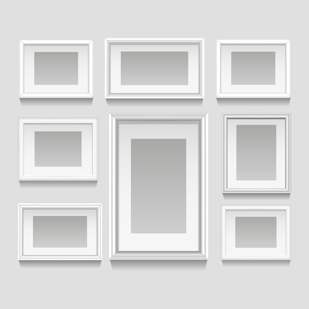 White Frames Set