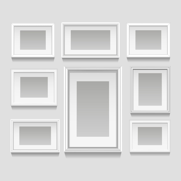 White Frames Set