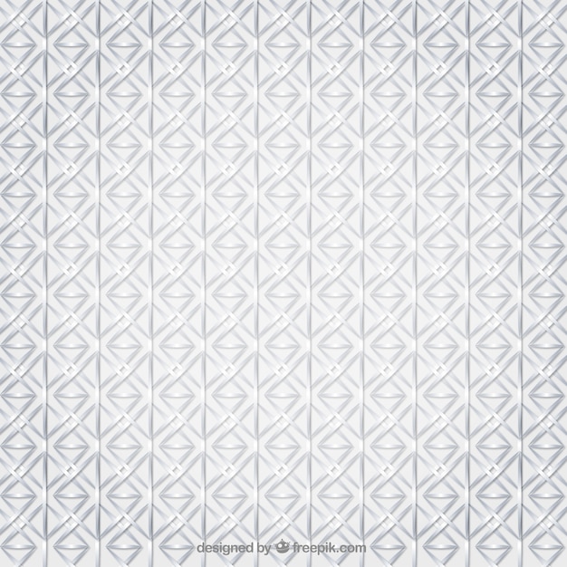 White geometric background