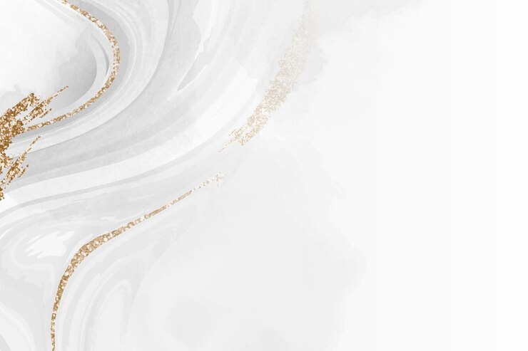 Free Vector white and gold fluid patterned background