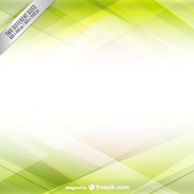 Free vector white and green background