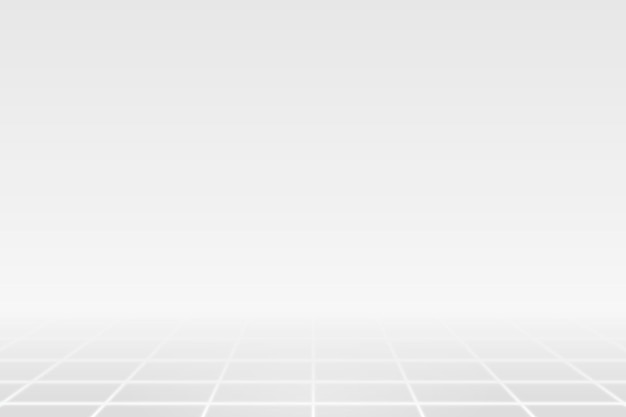 Free vector white grid line on a gray background