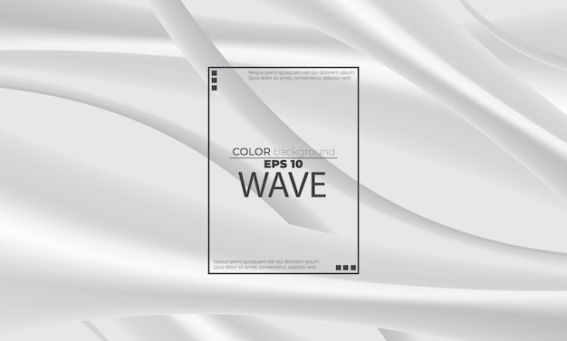 White liquid background abstract with soft waves fluid cool gradient shapes composition for gift card poster on wall poster template landing page ui ux coverbook baner social media posted