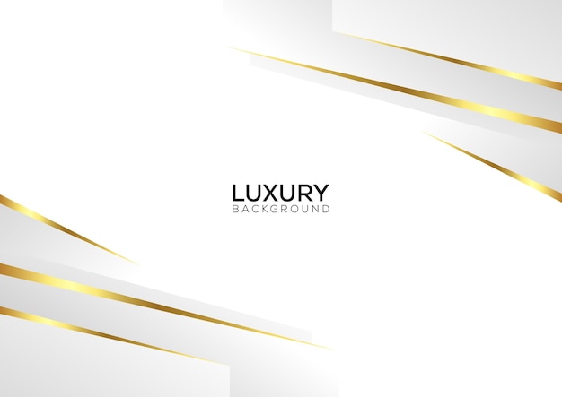 Free vector white luxury background elegant design