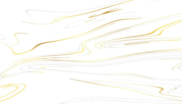 白い大理石のテクスチャの金色の線の背景