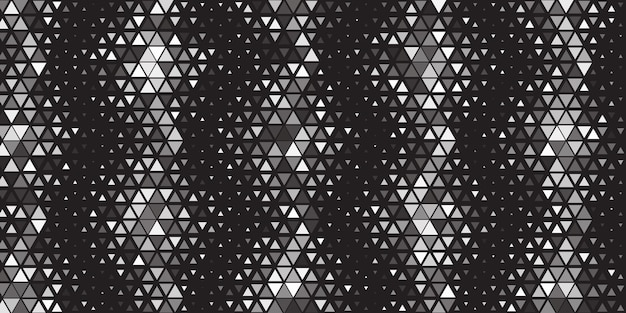 Free vector white shape geometric triangular in dark background