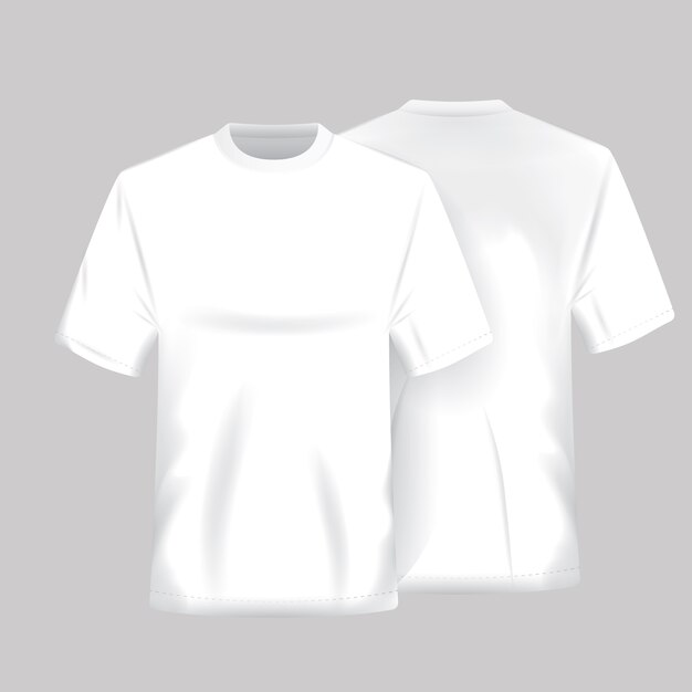 白いシャツテンプレート