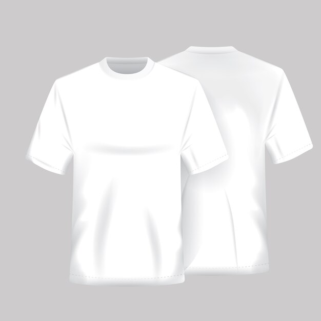 White shirt template