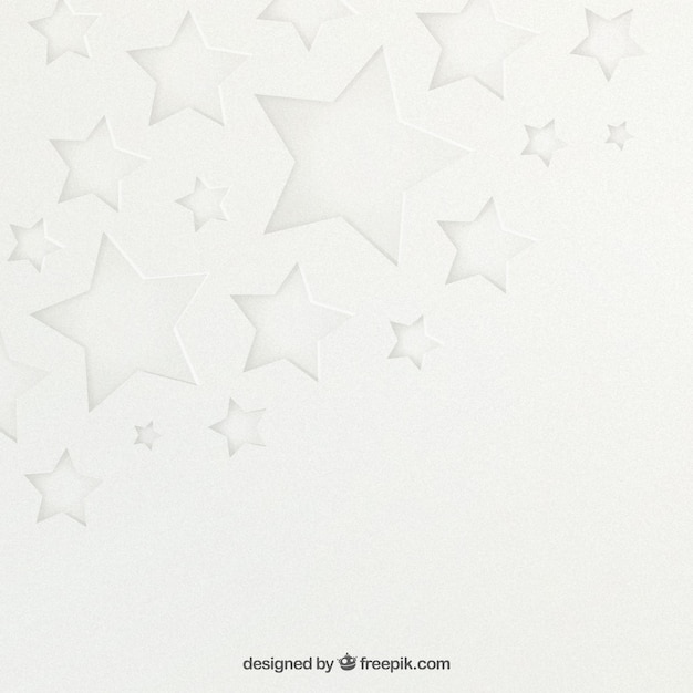 White star background