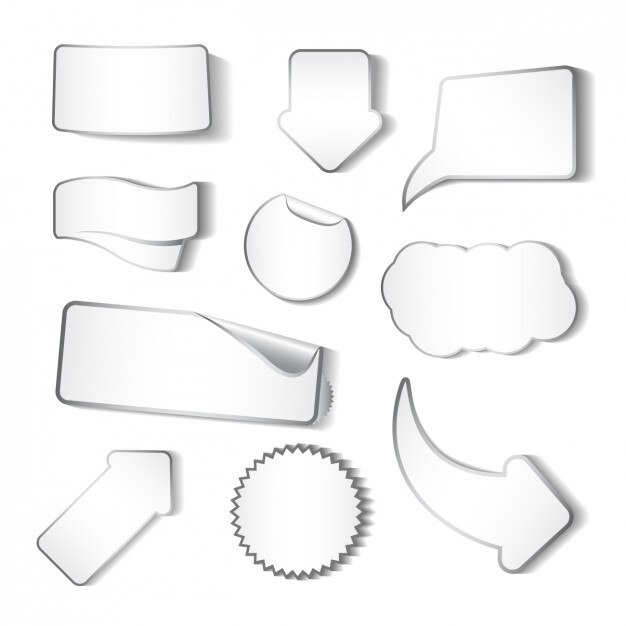 Free Vector | White sticks design