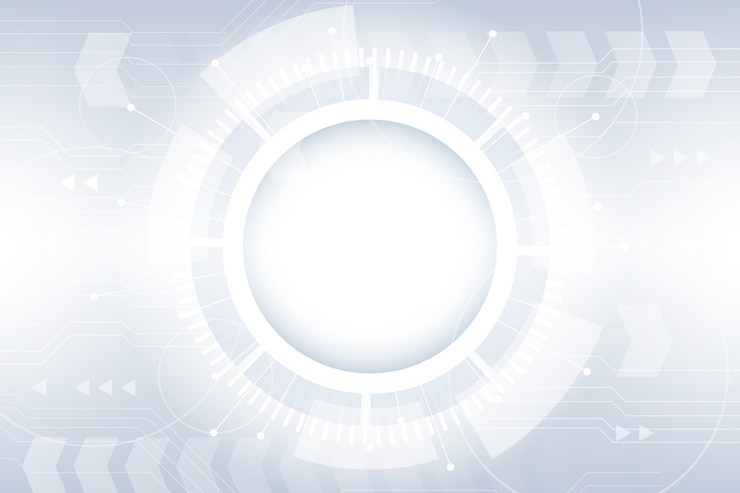 無料Vector 白い技術の背景