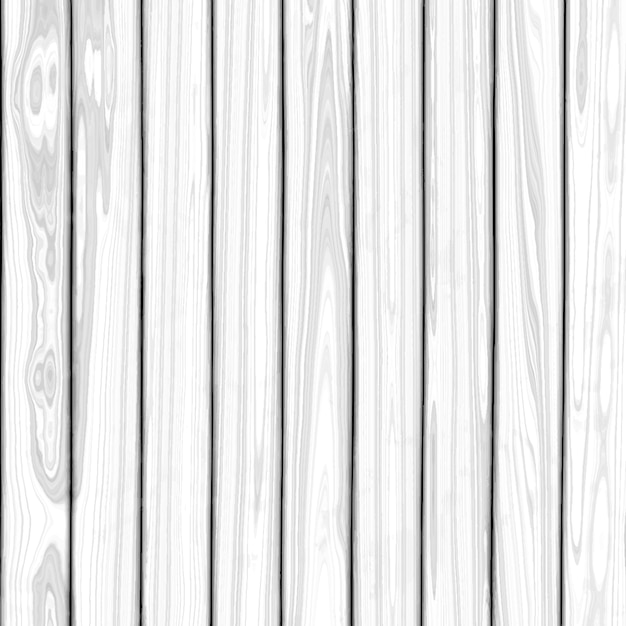 Free vector white wood texture background