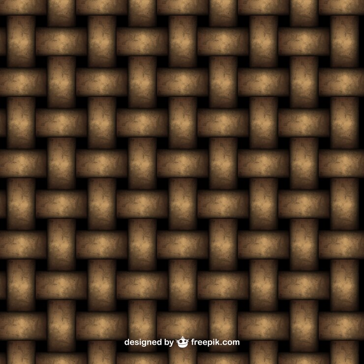 Free Vector wicker background