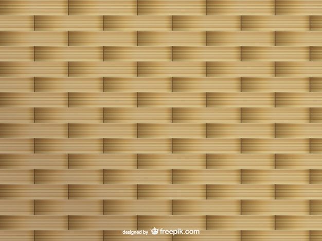 Free vector wicker texture background