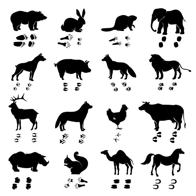 犬のシルエット 画像 無料のベクター ストックフォト Psd