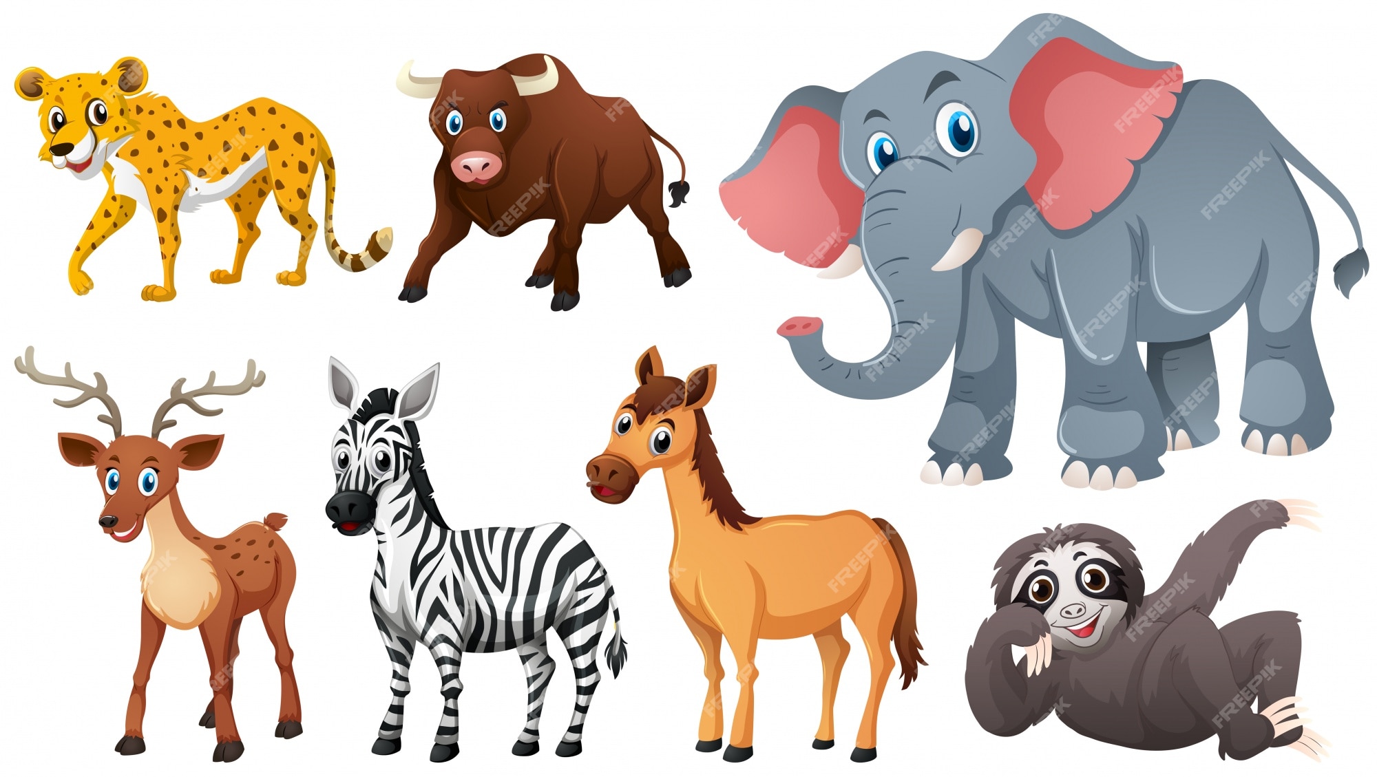 clipart and jungle animals and free