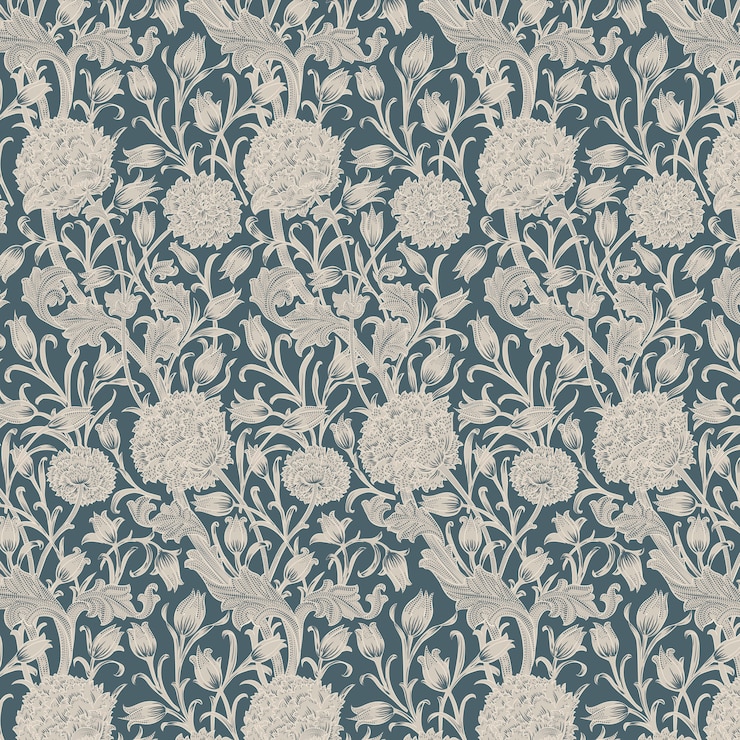 Free Vector wild tulip by william morris