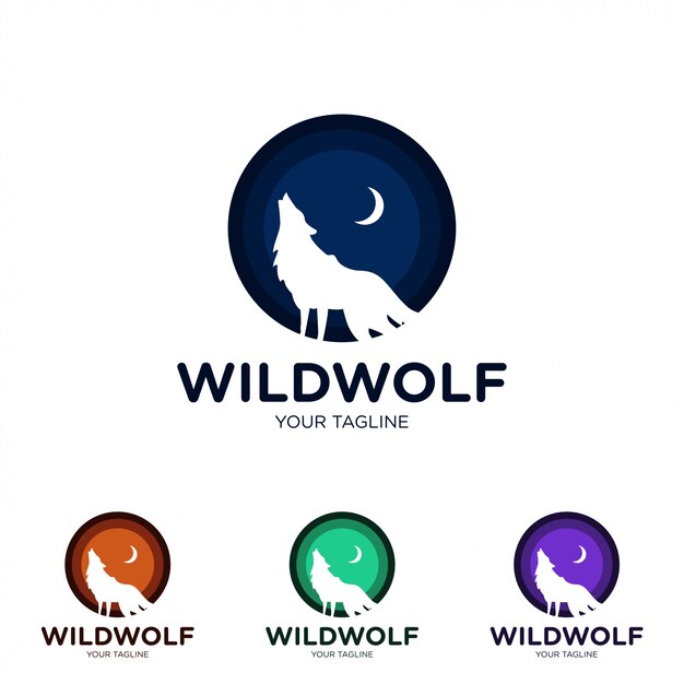 Download Free Wild Wolf Creative Logo Template Premium Vector Use our free logo maker to create a logo and build your brand. Put your logo on business cards, promotional products, or your website for brand visibility.