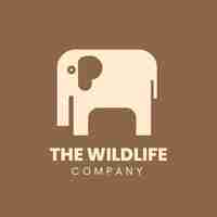 Free vector wildlife  logo template design