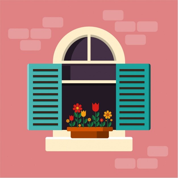 Window background design