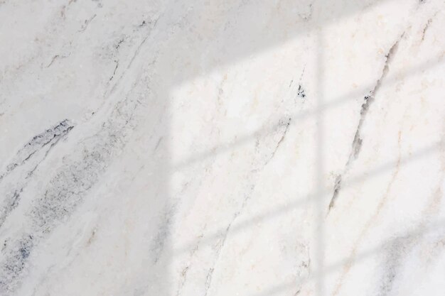 Window shadow on white marble background