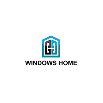 Windows home  logo template