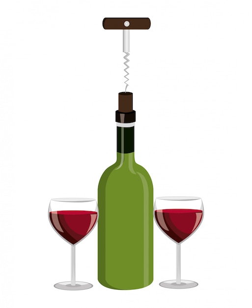 Дизайн винных бутылок.