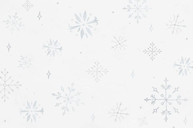 Зимний фон, рождественские снежинки иллюстрации вектор