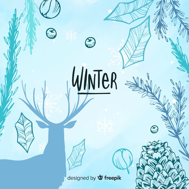 Winter background