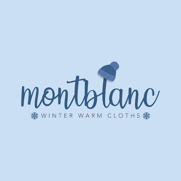 Download Free Winter Clothes Logo Premium Vector Use our free logo maker to create a logo and build your brand. Put your logo on business cards, promotional products, or your website for brand visibility.