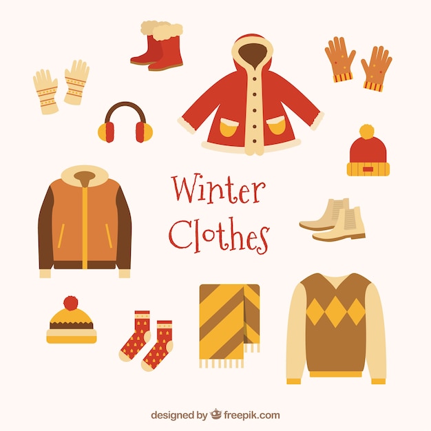 Winter clothes set