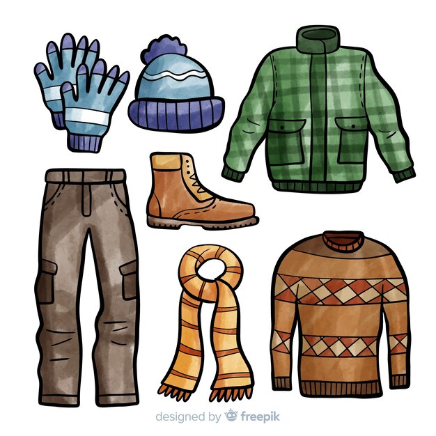 Winter outfit collection