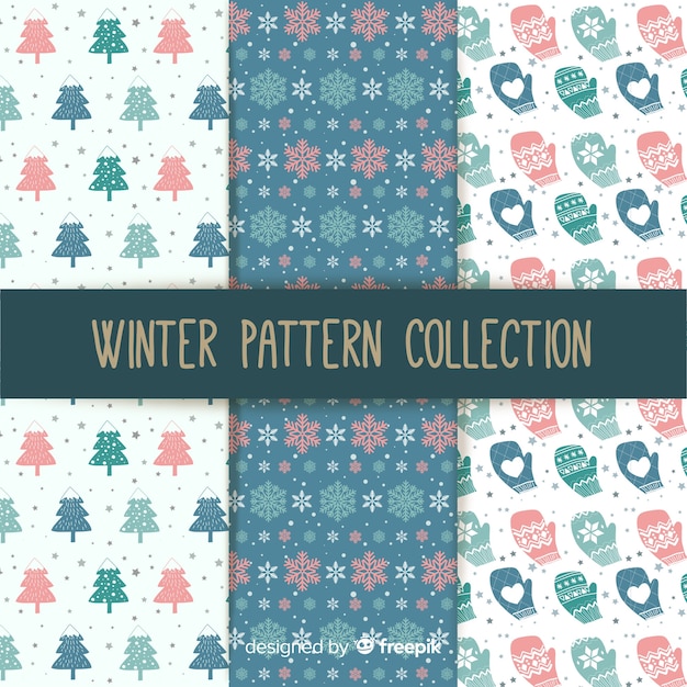 Winter pattern collection