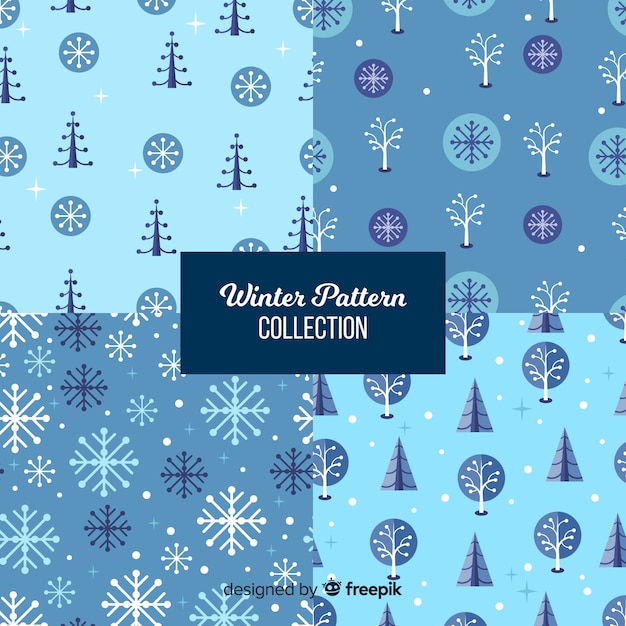 Winter pattern collection