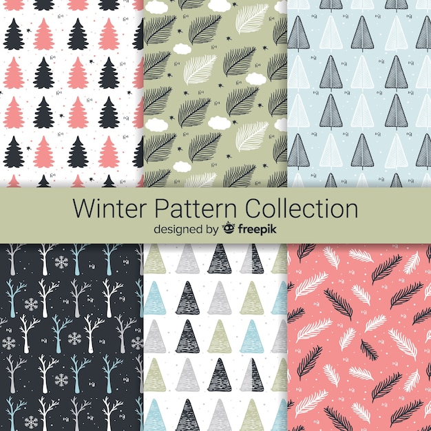 Winter pattern collection