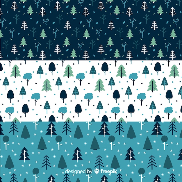 Winter pattern collection