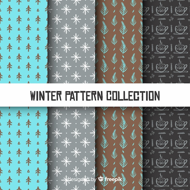 Winter pattern collection