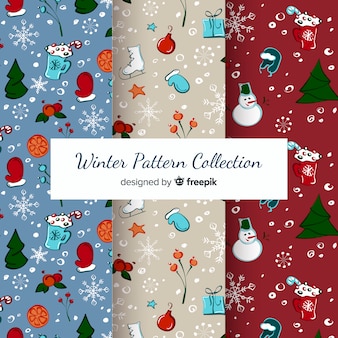 Winter pattern collection