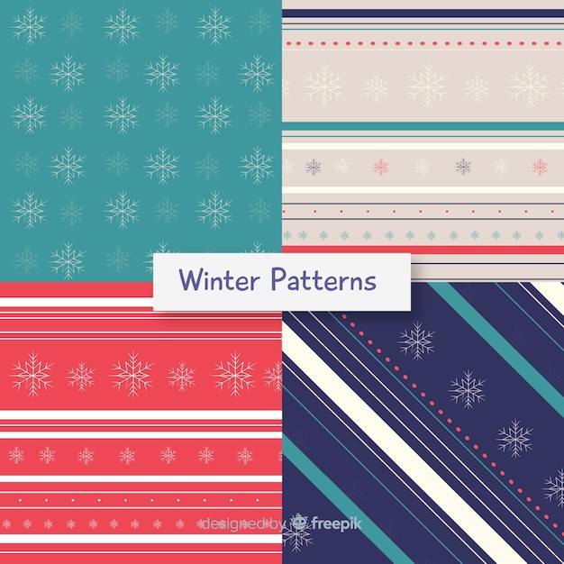 Winter patterns collection