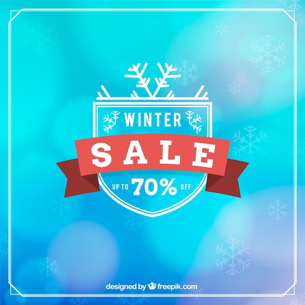 Winter sale design