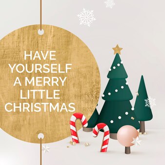 Winter sale template vector, christmas social media story post