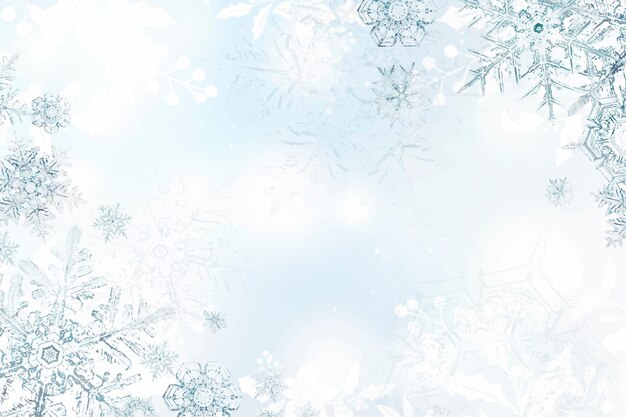 かわいい雪片のアイコンのイラスト 無料のベクター