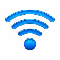 Free vector wireless network symbol