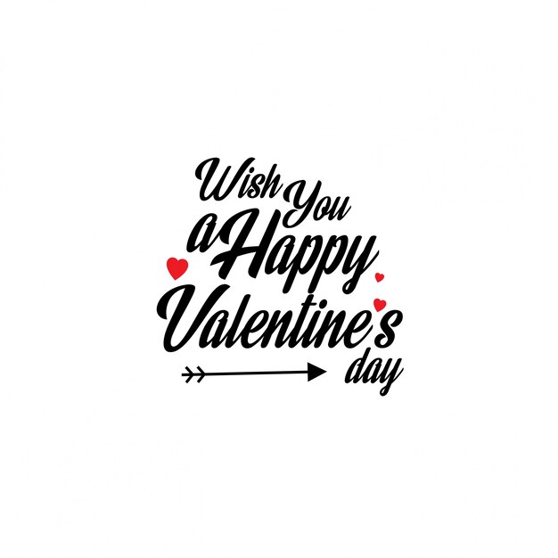 Wish you a happy valentine's day
