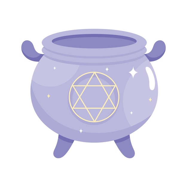 Free vector witch cauldron design