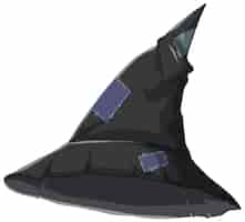 Бесплатное векторное изображение Мультфильм шляпа ведьмы на белом фоне